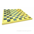 Wooden Chess & Checkers Board Game